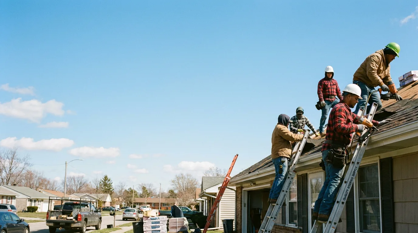 Roofing in Berwick, IL near me